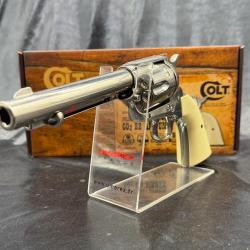 REVOLVER COLT SA ARMY 45 5.5'' CO2 CAL BB/4.5 NICKEL PLATED