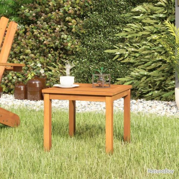 Table basse 40x40x36 cm bois d'acacia massif alsavelo
