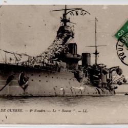 CPA - MARINE DE GUERRE - 2em Escadre - Le -Bouvet" N°1160