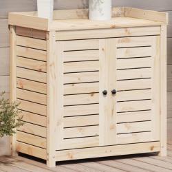 Table de rempotage et étagères 82,5x50x86,5 cm bois massif pin alsavelo