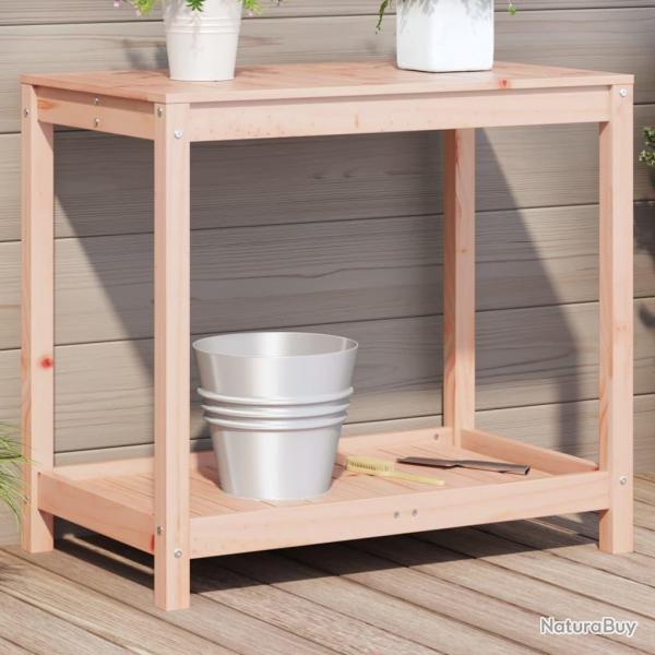 Table de rempotage et tagre 82,5x50x75 cm bois massif douglas alsavelo