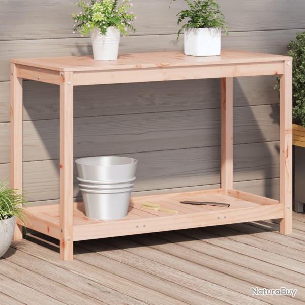 Table de rempotage et tagre 108x50x75 cm bois massif douglas alsavelo