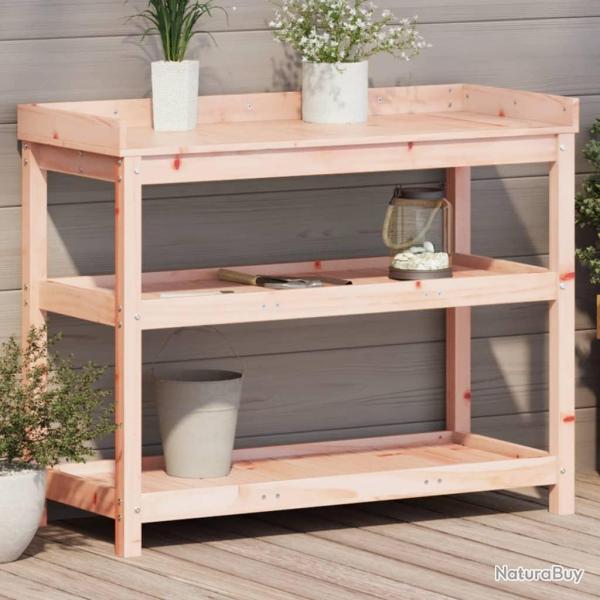 Table de rempotage avec tagres bois massif de douglas alsavelo