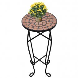 Table d'appoint Mosaïque Terre cuite alsavelo