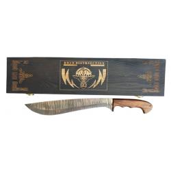 BRAD DISTRIBUTION survie rare Machette de chasse artisanale forgée main numéro 3