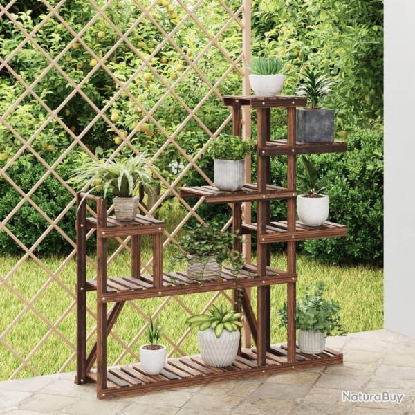Support  fleurs 110x25x111 cm bois massif de sapin alsavelo