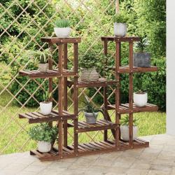 Support à fleurs 110x25x110,5 cm bois massif de sapin alsavelo