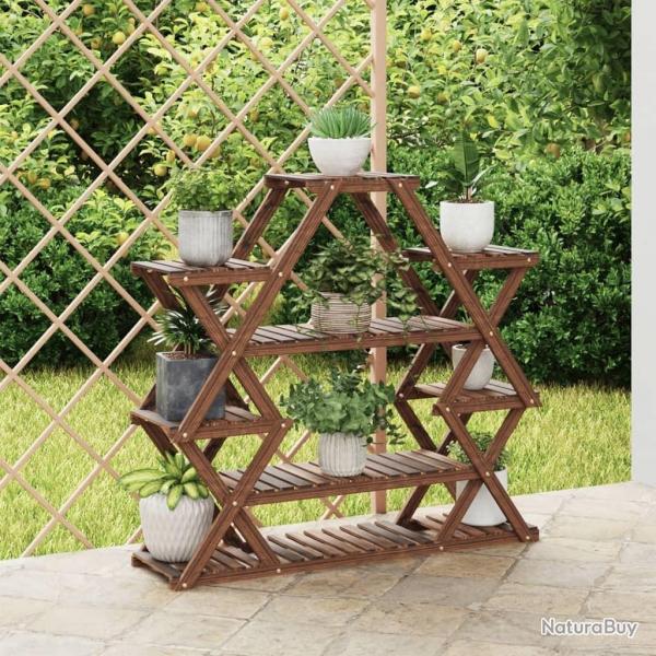 Support  fleurs 110x25x105 cm bois massif de sapin alsavelo