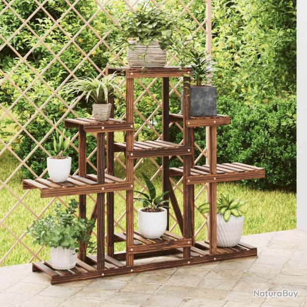 Support  fleurs 110x25x96 cm bois massif de sapin alsavelo