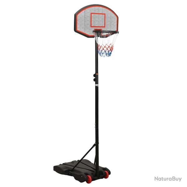 Support de basket-ball Noir 216-250 cm Polythylne alsavelo