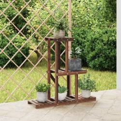 Support à fleurs 81x25x75,5 cm bois massif de sapin alsavelo