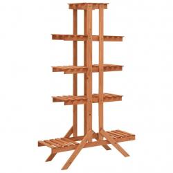 Support pour plantes 83x25x132 cm Bois de sapin massif alsavelo