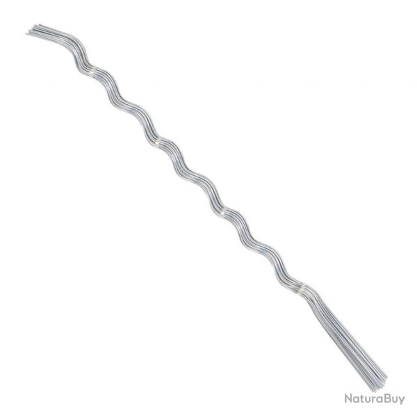 Supports de plantes en spirale 20 pcs Acier galvanis 170 cm alsavelo