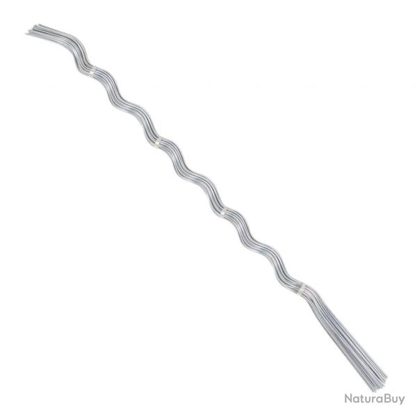 Supports de plantes en spirale 50 pcs Acier galvanis 170 cm alsavelo