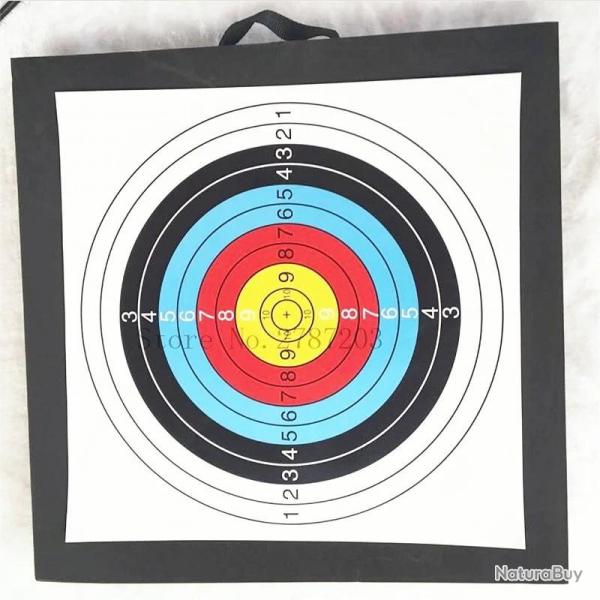 Cibles de tir  l'arc professionnelles, papier cible de jauge de flche d'arc 5 pices par lot