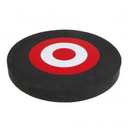 Cible de tir à l'arc mobile en mousse, 25cm, pour extérieur Black