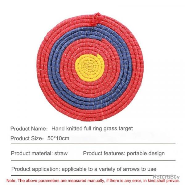Support de Cible de tir  l'arc pour adulte Target Round
