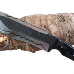 BRAD DISTRIBUTION survie rare Couteau artisanal de chasse modèle 6 fabrication forgée à la main