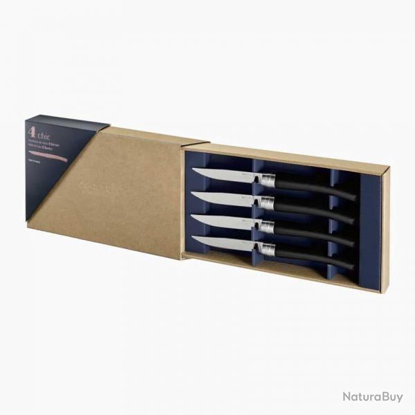 Opinel Coffret Table 4 Chic Ebne