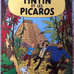 Affiche, poster, : TINTIN et les Picaros  43 x 61 cm