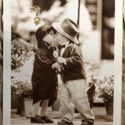 Affiche, poster, un baiser  43 x 61 cm