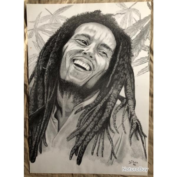Affiche, poster, Bob Marley N3 -    43 x 61 cm