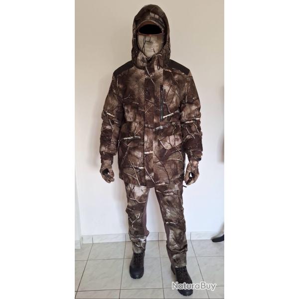 Tenue complte de chasse impermable et silencieuse + une paire de jumelle de chasse 12x50 offerte !