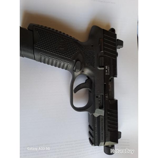 Pistolet semi automatique FN HERSTAL Mod. 502 Tactical BLACK