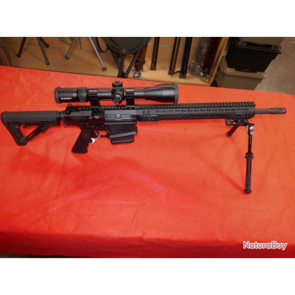 Carabine LDT 10 Type AR10 en 308 Win avec lunette VORTEX DIAMONDBACK 6-24X50