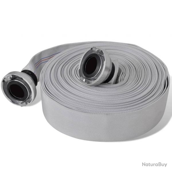 Tuyau d'incendie plat 20 m avec raccords C-Storz 2 pouces alsavelo
