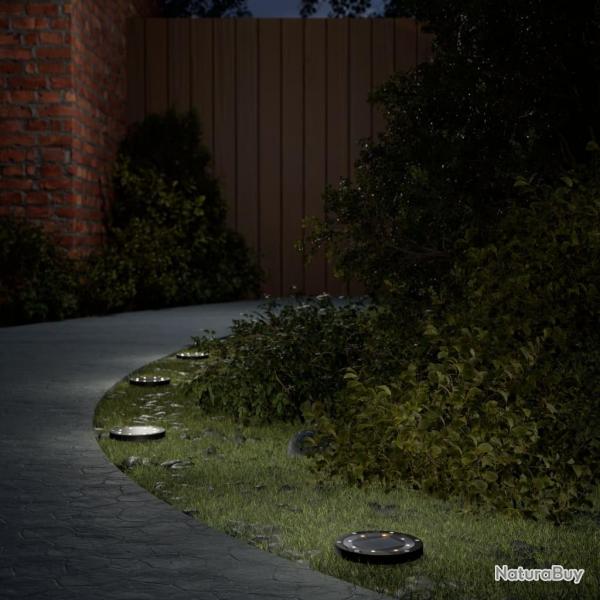 Lampes solaires de sol et piquets de sol extrieur 4 pcs alsavelo