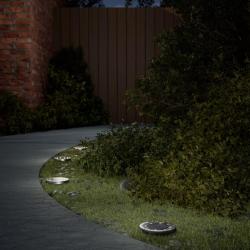 Lampes solaires de sol et piquets de sol extérieur 4 pcs alsavelo