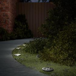 Lampes solaires de sol et piquets de sol extérieur 12 pcs alsavelo