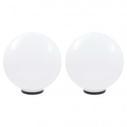 Lampes à LED sous forme de boule 2 pcs Sphérique 50 cm PMMA alsavelo