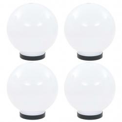 Lampes à LED sous forme de boule 4 pcs Sphérique 20 cm PMMA alsavelo