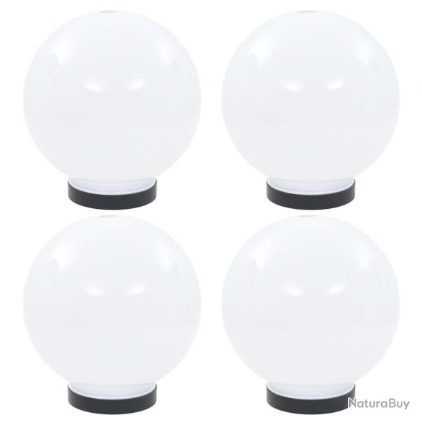 Lampes  LED sous forme de boule 4 pcs Sphrique 20 cm PMMA alsavelo