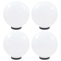 Lampes à LED sous forme de boule 4 pcs Sphérique 30 cm PMMA alsavelo