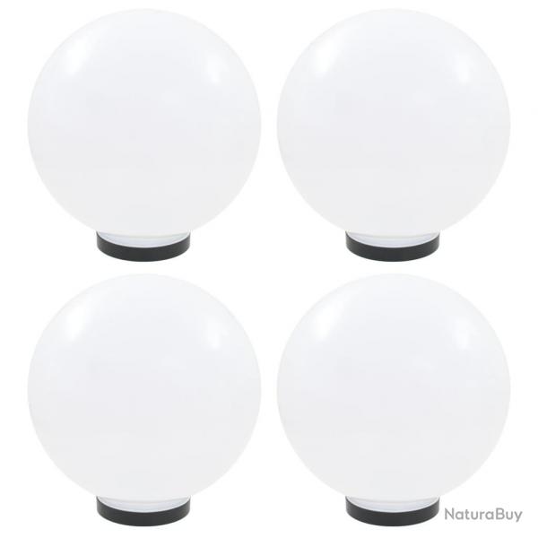 Lampes  LED sous forme de boule 4 pcs Sphrique 30 cm PMMA alsavelo
