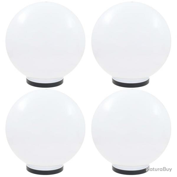Lampes  LED sous forme de boule 4 pcs Sphrique 40 cm PMMA alsavelo