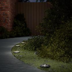 Lampes solaires de sol et piquets de sol extérieur 12 pcs alsavelo