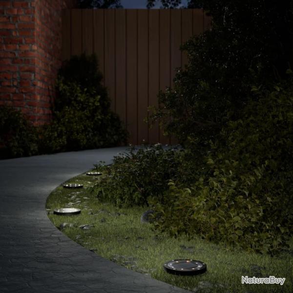 Lampes solaires de sol et piquets de sol extrieur 12 pcs alsavelo