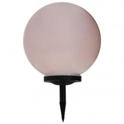 Lampe LED solaire d'extérieur sphérique 40 cm RVB alsavelo