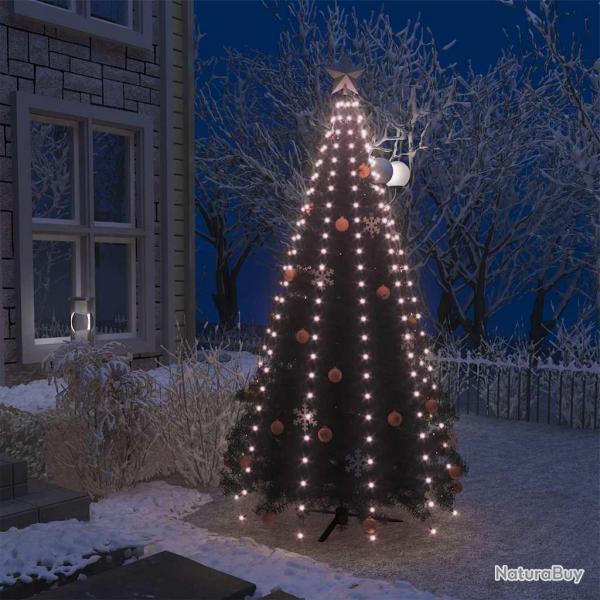 Guirlande lumineuse filet d'arbre de Nol 250 LED 250 cm alsavelo