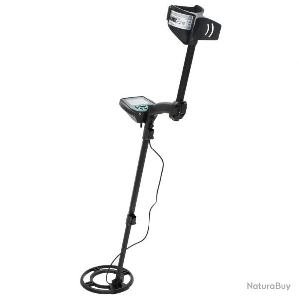 Dtecteur mtaux 24 cm profondeur recherche cran LCD alsavelo