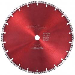 Disque de coupe diamanté avec acier turbo 300 mm alsavelo