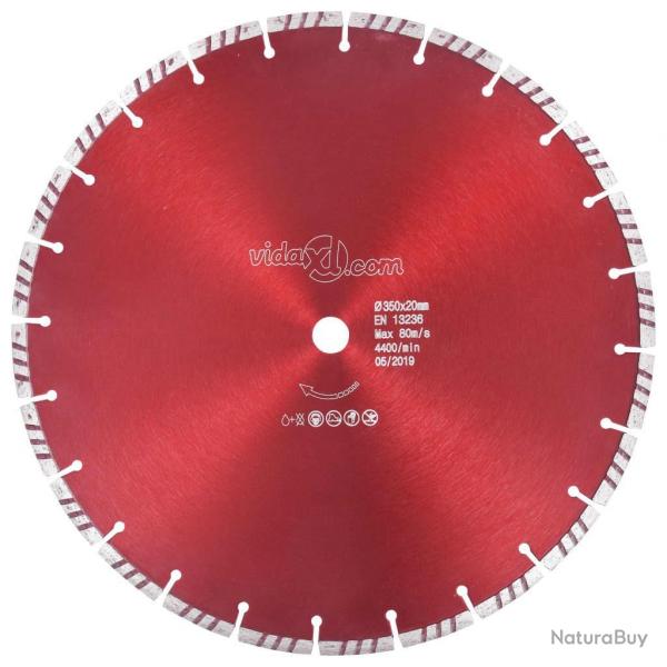 Disque de coupe diamant avec turbo Acier 350 mm alsavelo