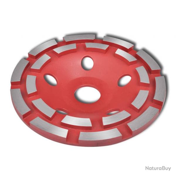Disque de broyage diamant  double ligne 125 mm alsavelo