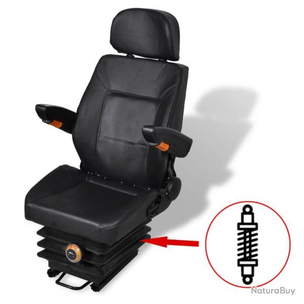 Sige de tracteur avec suspension alsavelo