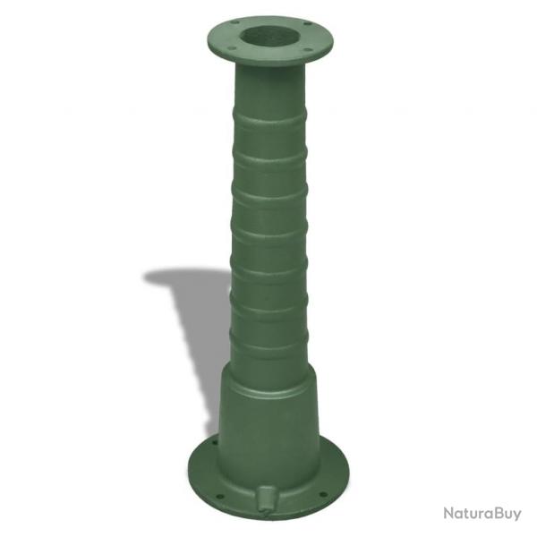Support en fonte pour pompe  eau manuelle de jardin alsavelo