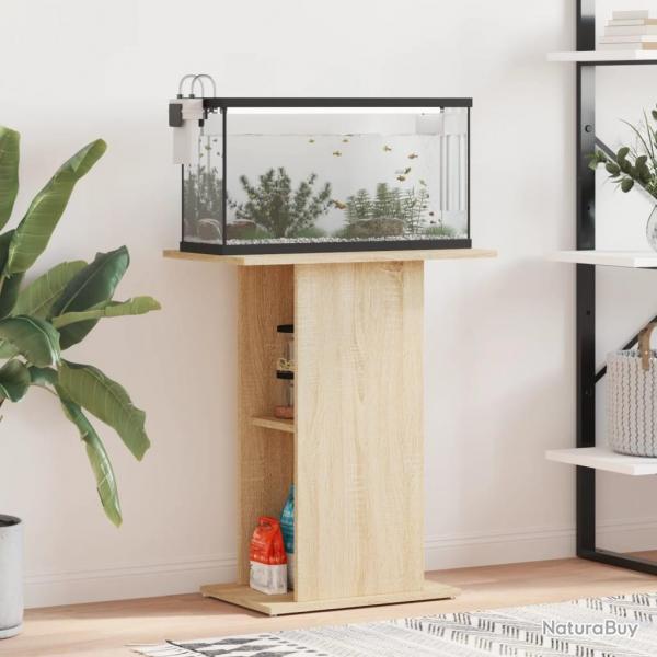 Support pour aquarium chne sonoma 60,5x36x72,5 cm alsavelo